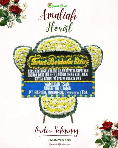 Papan Bunga Duka pekapuran raya