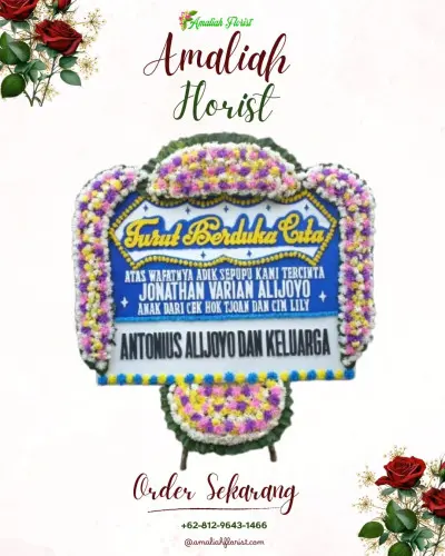 Papan Bunga Duka pekapuran raya