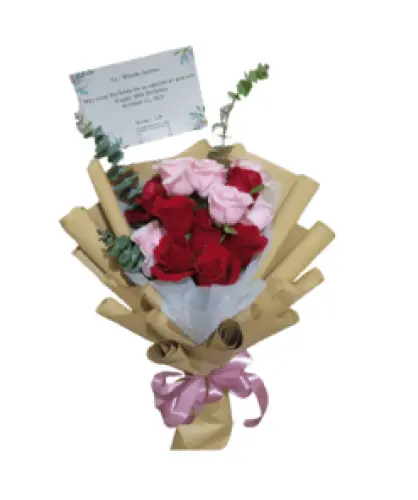 hand buket bunga pekapuran raya